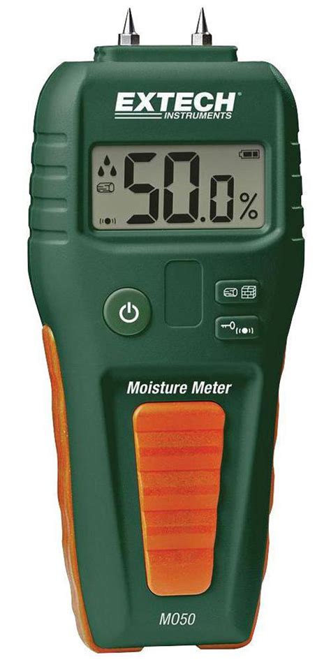 extech instruments mo50 compact pin moisture meter|extech humidity meter.